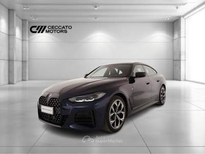 BMW Serie 4 Gran Coupé 420d 420 d Mild Hybrid 48V Msport Steptronic Blu/Azzurro usata Padova