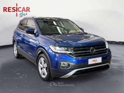 Volkswagen T-Cross T-cross 1.0 tsi advanced 110cv idonea neopatentato Blu/Azzurro usata Alessandria