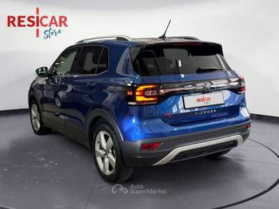 Volkswagen T-Cross T-cross 1.0 tsi advanced 110cv idonea neopatentato Blu/Azzurro usata Alessandria