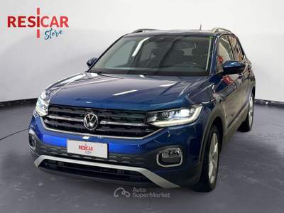 Volkswagen T-Cross T-cross 1.0 tsi advanced 110cv idonea neopatentato Blu/Azzurro usata Alessandria