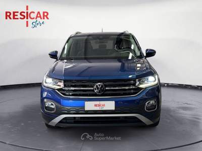 Volkswagen T-Cross T-cross 1.0 tsi advanced 110cv idonea neopatentato Blu/Azzurro usata Alessandria