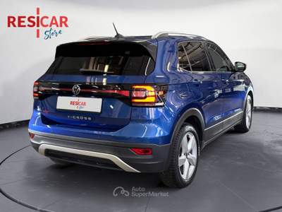 Volkswagen T-Cross T-cross 1.0 tsi advanced 110cv idonea neopatentato Blu/Azzurro usata Alessandria