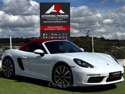 Porsche 718 Boxster 2.0i 300cv PDK Bianco usata Castellaneta
