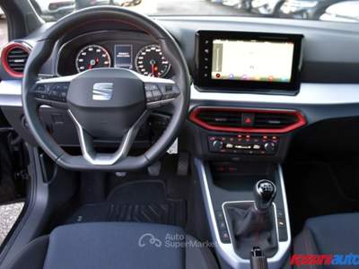 Seat Arona 1.0 ECOTSI 95CV FR + FR PACK - R18 - NAVI + VISION Nero usata Quinzano D'oglio