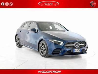 Mercedes-Benz Classe A A 180 d Automatic Premium Blu/Azzurro usata Trani