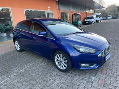 Ford Focus S&S Titanium Neopatentati Blu/Azzurro usata Gozzano