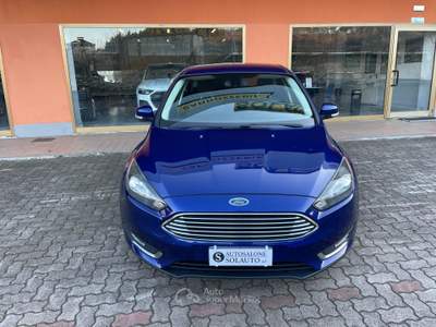 Ford Focus S&S Titanium Neopatentati Blu/Azzurro usata Gozzano