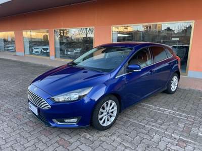 Ford Focus S&S Titanium Neopatentati Blu/Azzurro usata Gozzano