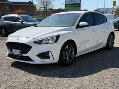 Ford Focus 1.0 EcoBoost 125 CV 5p. ST-Line Bianco usata Massarosa