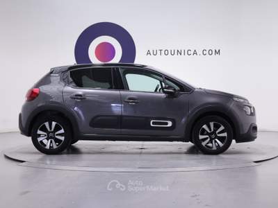 Citroen C3 PURETECH 83 S&S MAX FARI LED NEOPATENTATI Grigio usata Brescia