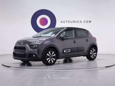 Citroen C3 PURETECH 83 S&S MAX FARI LED NEOPATENTATI Grigio usata Brescia