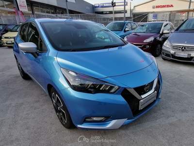 Nissan Micra IG-T 92cv 5 PORTE N-DESIGN Blu/Azzurro usata Napoli