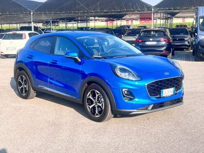Ford Puma 1.0 EcoBoost Hybrid 125 CV S&S Titanium Blu/Azzurro usata Pieve di Soligo