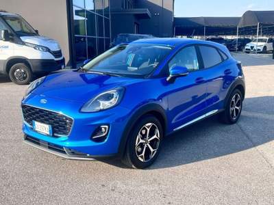 Ford Puma 1.0 EcoBoost Hybrid 125 CV S&S Titanium Blu/Azzurro usata Pieve di Soligo
