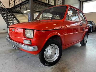 Fiat 126 Unico Proprietario ASI Rosso usata Pollenza