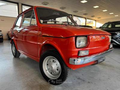 Fiat 126 Unico Proprietario ASI Rosso usata Pollenza