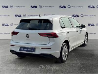 Volkswagen Golf 2.0 TDI 115CV DSG Life Bianco usata Ravenna