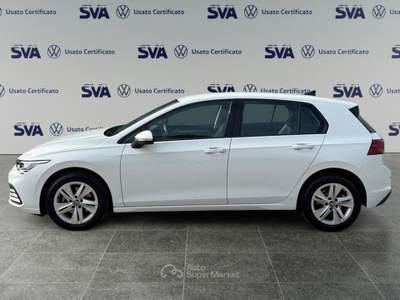 Volkswagen Golf 2.0 TDI 115CV DSG Life Bianco usata Ravenna