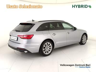 Audi A4 avant 30 2.0 tdi mhev business 136cv s-tronic Argento usata Bari