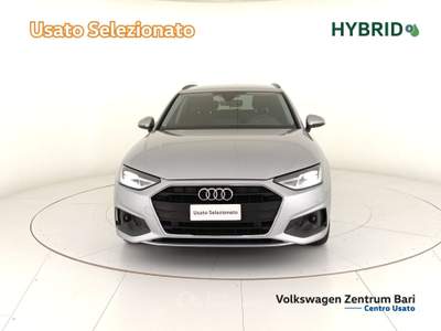 Audi A4 avant 30 2.0 tdi mhev business 136cv s-tronic Argento usata Bari