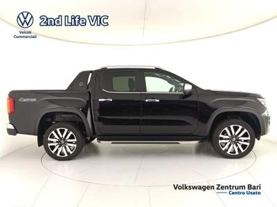 Volkswagen Amarok 3.0 tdi v6 aventura 4motion auto Nero usata Bari