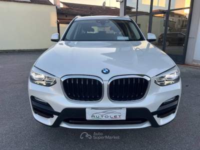 BMW X3 Sdrive18d Business Advantage 150cv auto Bianco usata Agliana