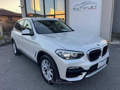 BMW X3 Sdrive18d Business Advantage 150cv auto Bianco usata Agliana