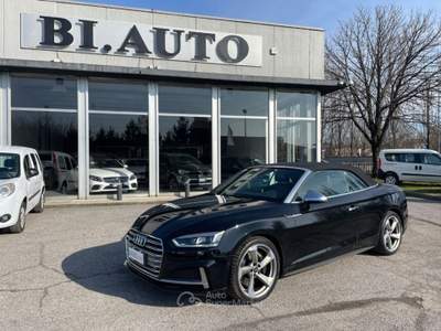 Audi S5 Cabrio 3.0 TFSI quattro tiptronic GARANZIA Nero usata Castegnato