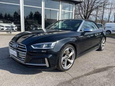 Audi S5 Cabrio 3.0 TFSI quattro tiptronic GARANZIA Nero usata Castegnato