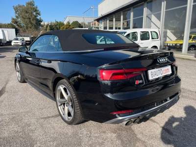 Audi S5 Cabrio 3.0 TFSI quattro tiptronic GARANZIA Nero usata Castegnato