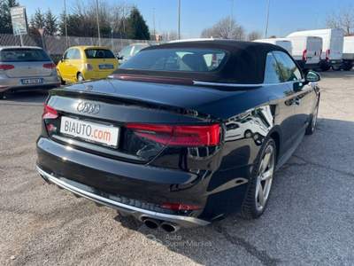 Audi S5 Cabrio 3.0 TFSI quattro tiptronic GARANZIA Nero usata Castegnato