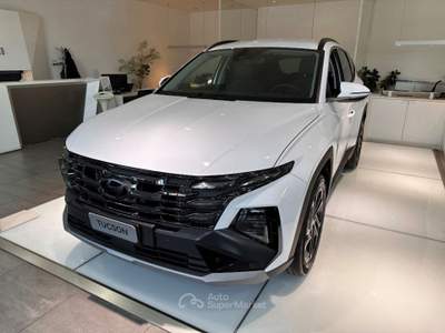 Hyundai Tucson 1.6 HEV aut. Exellence Bianco usata Castenaso