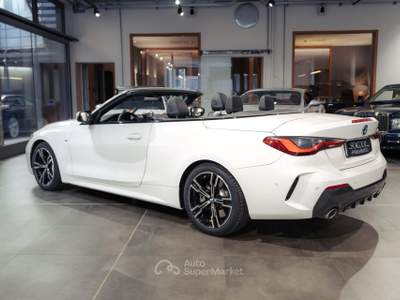 BMW Serie 4 430d d 48V Cabrio Msport*UNICO PROPR*SOSP ATTIVE*IVA Bianco usata MILANO