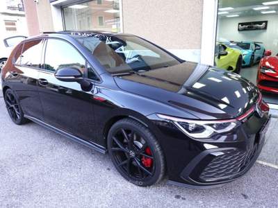 Volkswagen Golf 2.0 TSI MANUALE DCC-TETTO PANO-PELLE-HARMAN KARDON Nero usata Savona