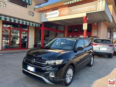Volkswagen T-Cross  1.6 tdi Style 95cv Nero usata Campolongo Maggiore