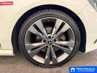 Mercedes-Benz CLA CLA 180 d S.W. Automatic Sport Bianco usata Busto Arsizio