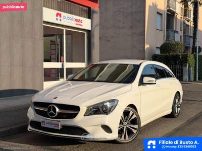 Mercedes-Benz CLA CLA 180 d S.W. Automatic Sport Bianco usata Busto Arsizio