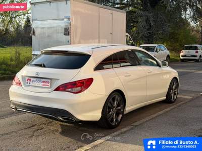 Mercedes-Benz CLA CLA 180 d S.W. Automatic Sport Bianco usata Busto Arsizio