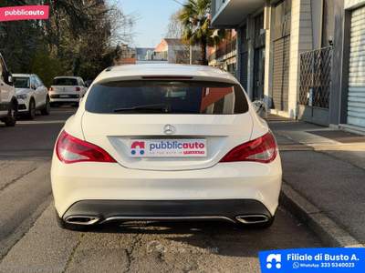 Mercedes-Benz CLA CLA 180 d S.W. Automatic Sport Bianco usata Busto Arsizio