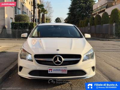 Mercedes-Benz CLA CLA 180 d S.W. Automatic Sport Bianco usata Busto Arsizio