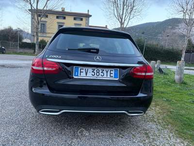Mercedes-Benz Classe C 200D SPORT ADATTA A NEOPATENTATI Nero usata Cascina