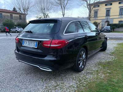 Mercedes-Benz Classe C 200D SPORT ADATTA A NEOPATENTATI Nero usata Cascina