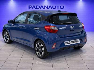 Hyundai i10 1.0 MPI Connectline Blu/Azzurro usata Ferrara