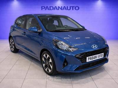 Hyundai i10 1.0 MPI Connectline Blu/Azzurro usata Ferrara