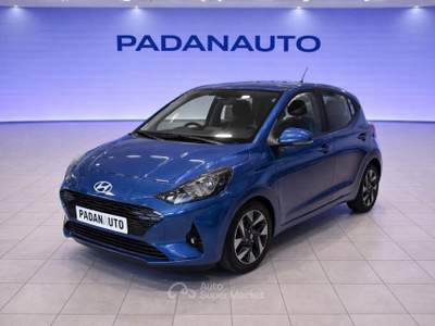 Hyundai i10 1.0 MPI Connectline Blu/Azzurro usata Ferrara