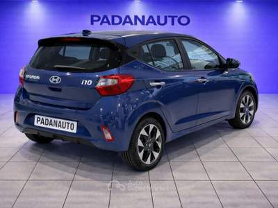 Hyundai i10 1.0 MPI Connectline Blu/Azzurro usata Ferrara