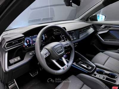 Audi A3 35 TFSI MHEV 150cv S-Tronic S-LINE (Tetto Apribile, HiFi SONOS, Matrix LED, Safety Plus) Nero usata Piove di Sacco