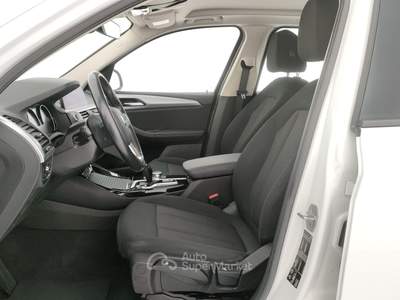 BMW X3  - x3 xdrive20d mhev 48v xline auto Bianco usata Rivoli