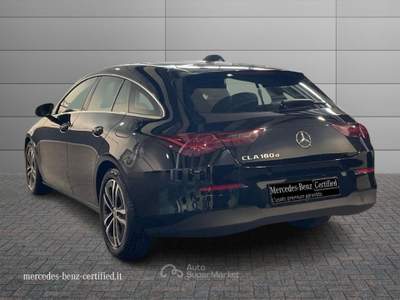 Mercedes-Benz CLA  - cla shooting brake 180 d advanced auto Nero usata Ancona