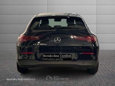 Mercedes-Benz CLA  - cla shooting brake 180 d advanced auto Nero usata Ancona